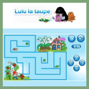 Enfants de 7 ans et plus - Lulu la taupe, jeux gratuits pour enfants